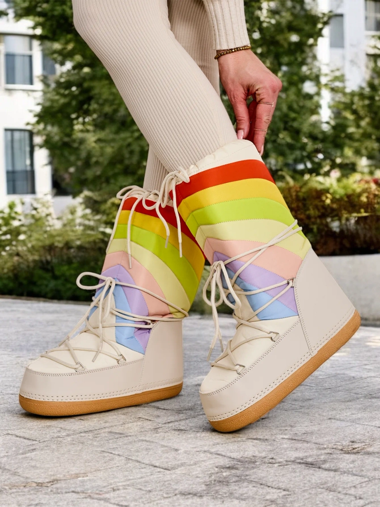 Дамски снежни ботуши от Royalfashion a'la Tencce