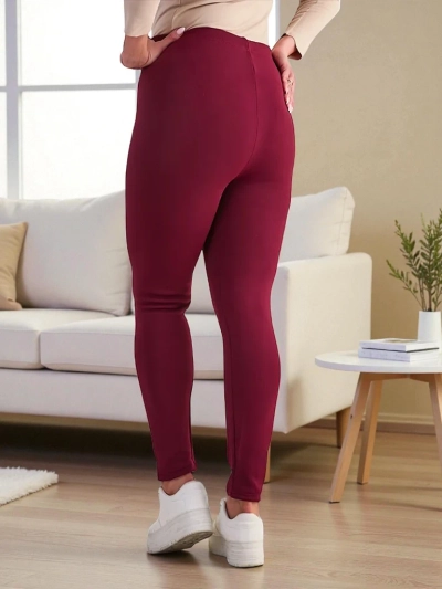 Royalfashion Дамски изолирани панталони тип "трегери" PLUS SIZE