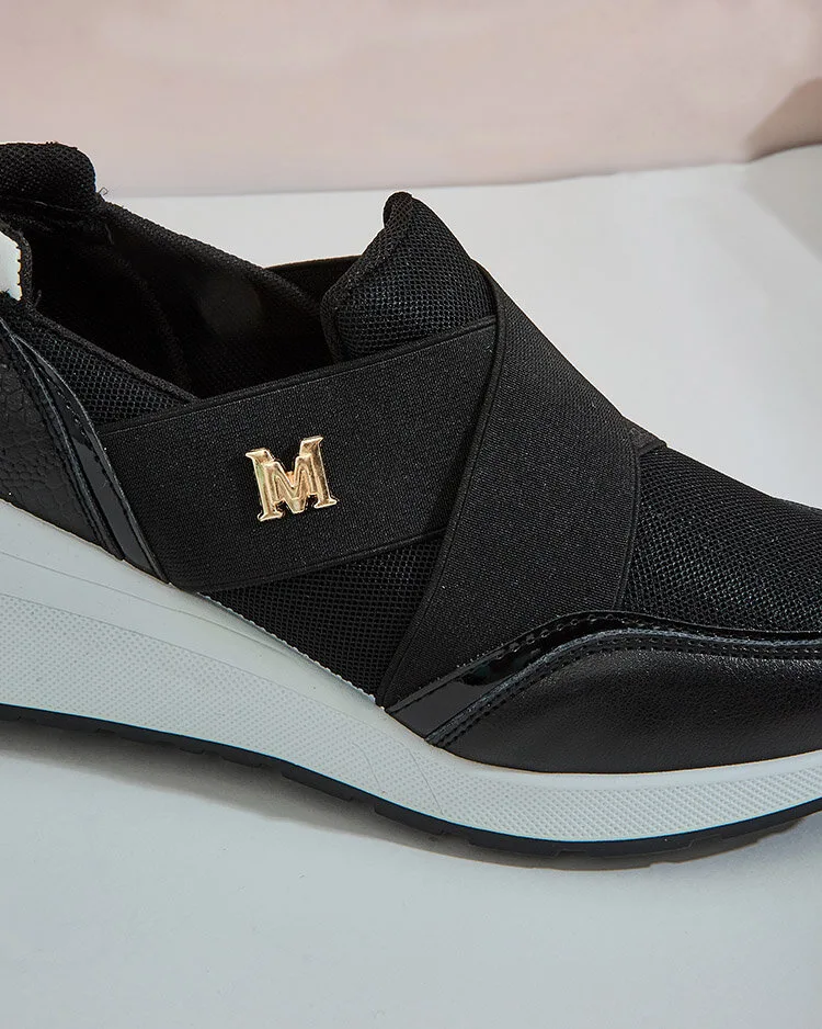 Royalfashion Дамски спортни кецове на ток Benntas