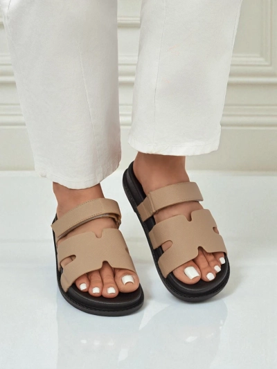 Royalfashion Дамски чехли от еко кожа ReppiFlex