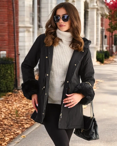 Royalfashion Дълго дамско яке