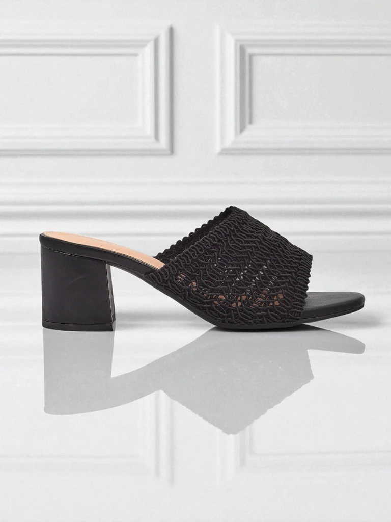 Royalfashion Дамски чехли на ток Sole Bloom