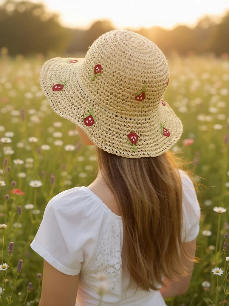 Royalfashion Дамска сламена шапка Florenya