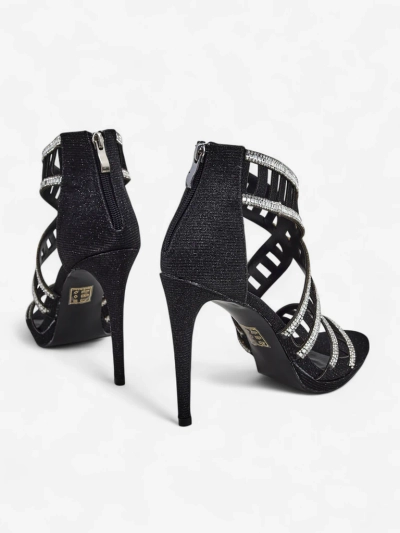 Royalfashion Дамски сандали на токче с декоративна горна част Sycos