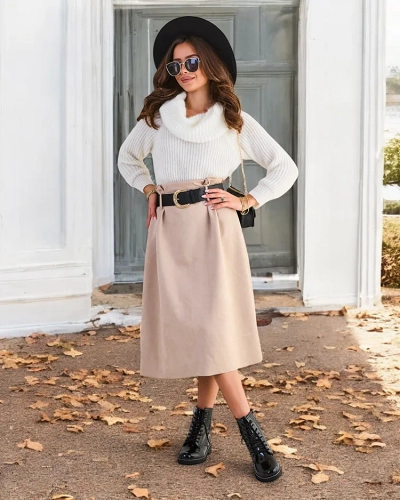 Дамска сюртук средна дължина Royalfashion a' la suede