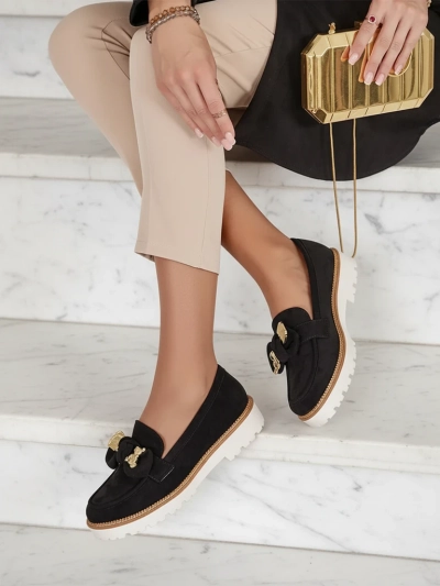 Nero Elegante Мокасини от Екологична Кожа