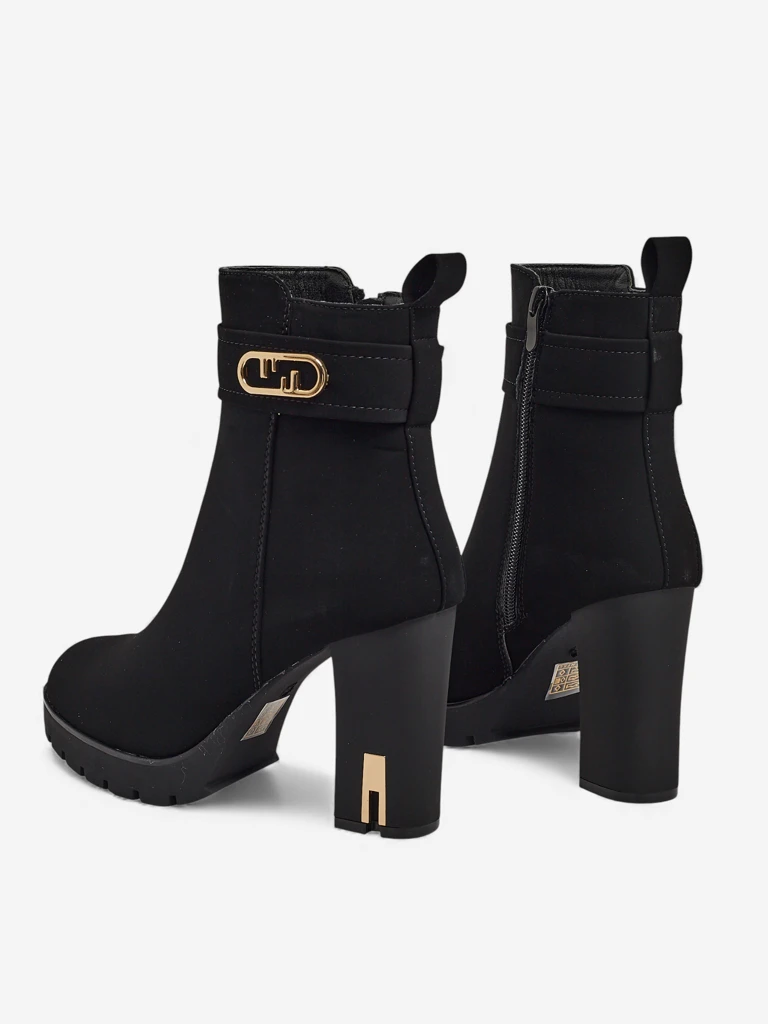 Дамски боти от еко велур на ток Tovia