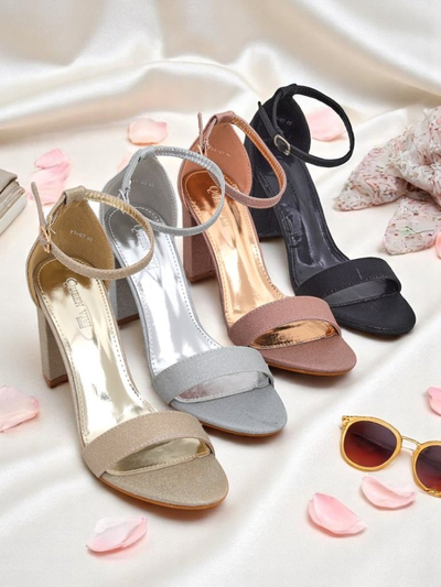 Royalfashion Лъскави дамски сандали Stella Glam