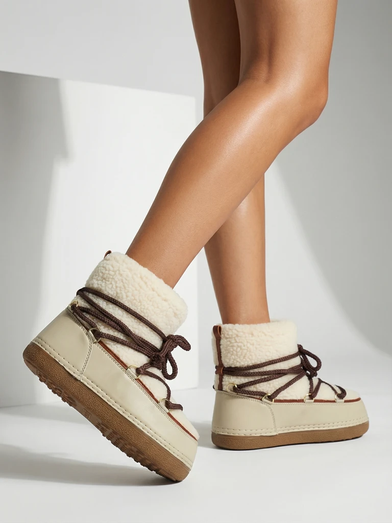 Дамски ботуши за сняг с кожух Uvella