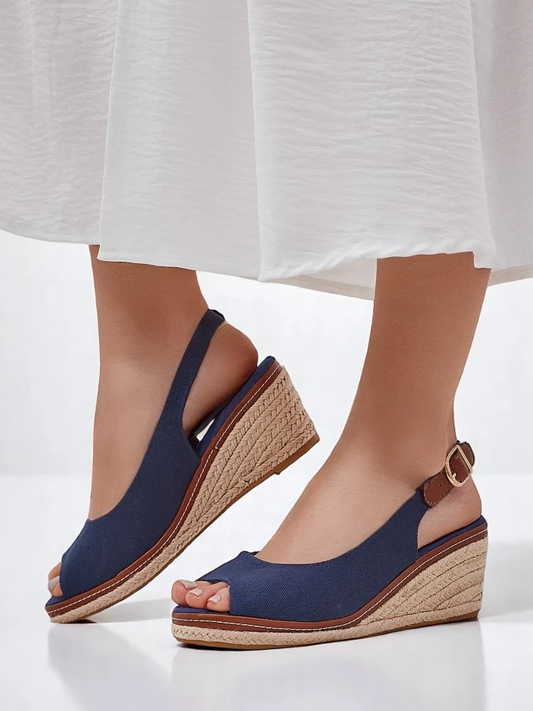 Женски сандали на ток Royalfashion с отворен нос Тафенис