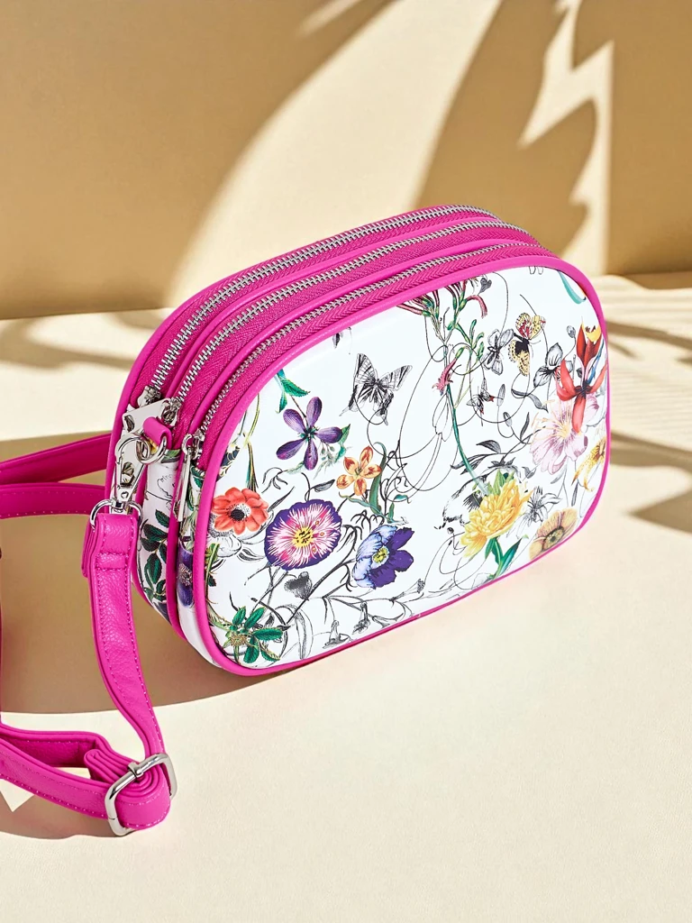 Royalfashion Малка дамска чанта от еко кожа Floriana