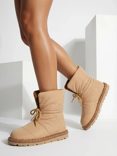 Royalfashion Дамски ботуши за сняг в кафяво Nevonsis