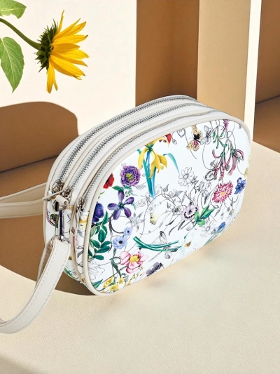 Royalfashion Малка дамска чанта от еко кожа Floriana