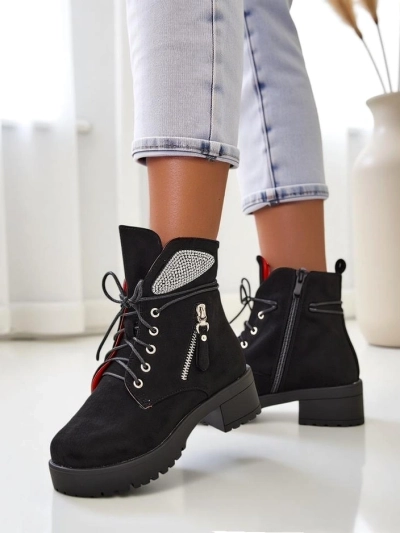 Royalfashion Жени обувки до глезена работнически Volio