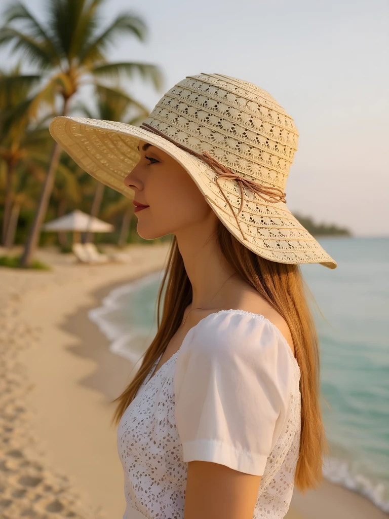 Royalfashion Дамска сламена шапка Convalia