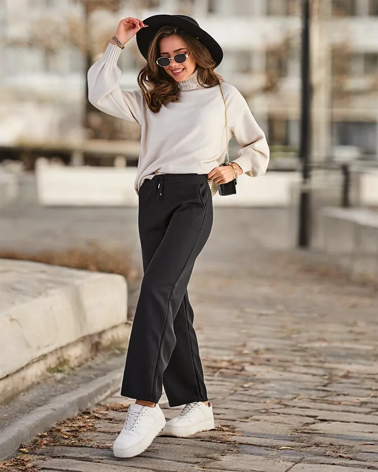 Royalfashion Изолирани дамски суитчър панталони