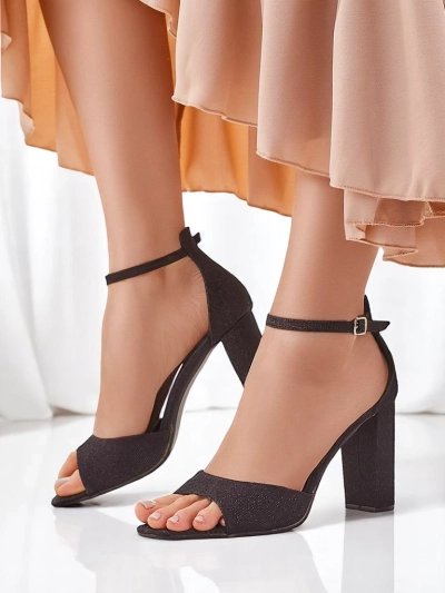 Роялфешн Блестящи дамски сандали Рокатес