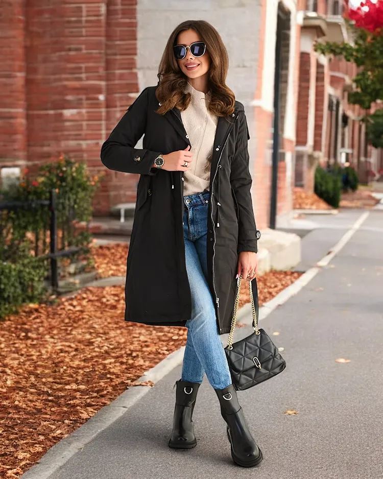 Royalfashion Дълго дамско палто