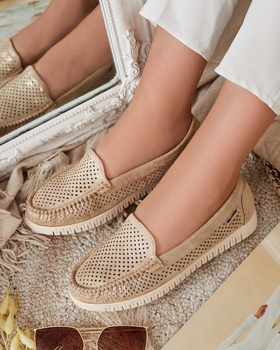 Royalfashion Дамски ажурни мокасини Nafis