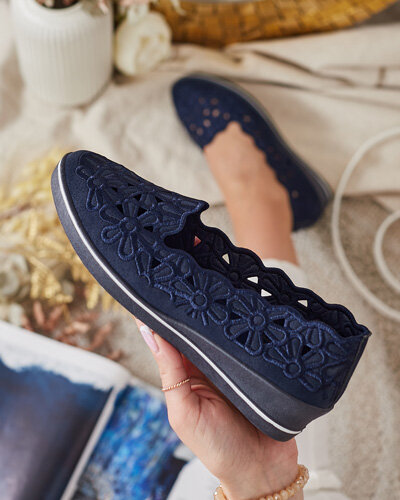 Royalfashion Дамски полуобувки на нисък ток Dellio