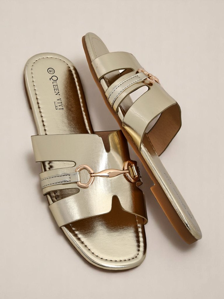 Royalfashion Дамски чехли с равна подметка Lina