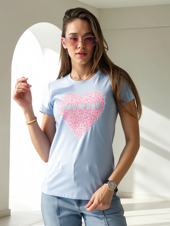 Royalfashion Женска памучна блуза