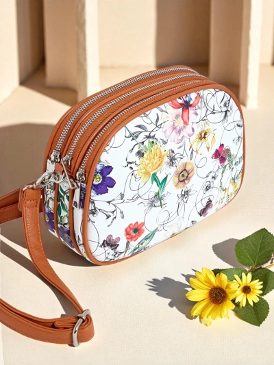 Royalfashion Дамска малка чанта от еко кожа Floriana