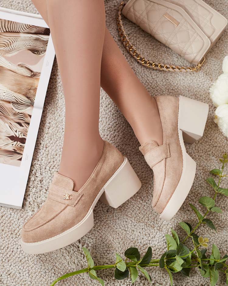 Royalfashion Дамски обувки с високи токчета Pegorami