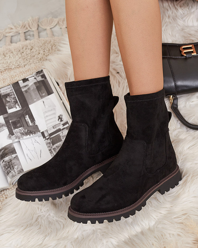 Royalfashion Дамски ботуши Gebimma от еко велур