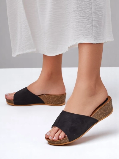 Royalfashion дамски сандали с ниска платформа Maderas