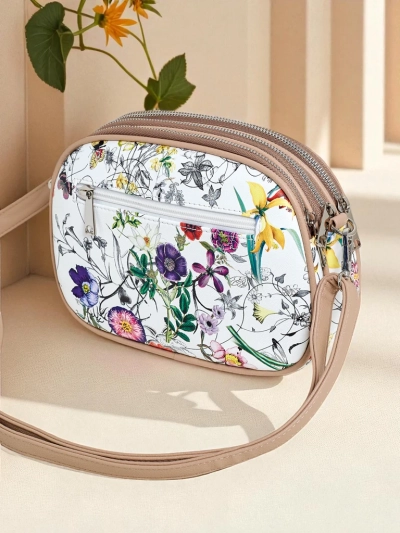 Royalfashion Малка дамска чанта от еко кожа Floriana