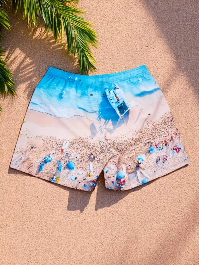 Royalfashion Спортни мъжки къси панталони със защитна мрежа