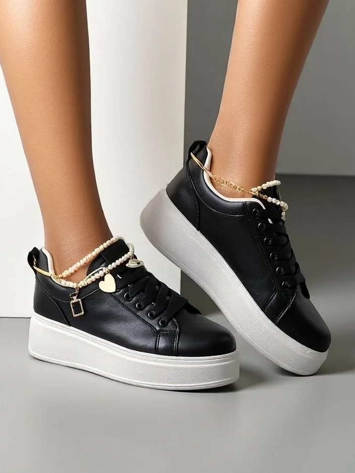 Royalfashion Женски спортни маратонки с платформа Helsas