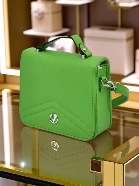 Royalfashion Дамска малка чанта от еко кожа Vintage Moderno