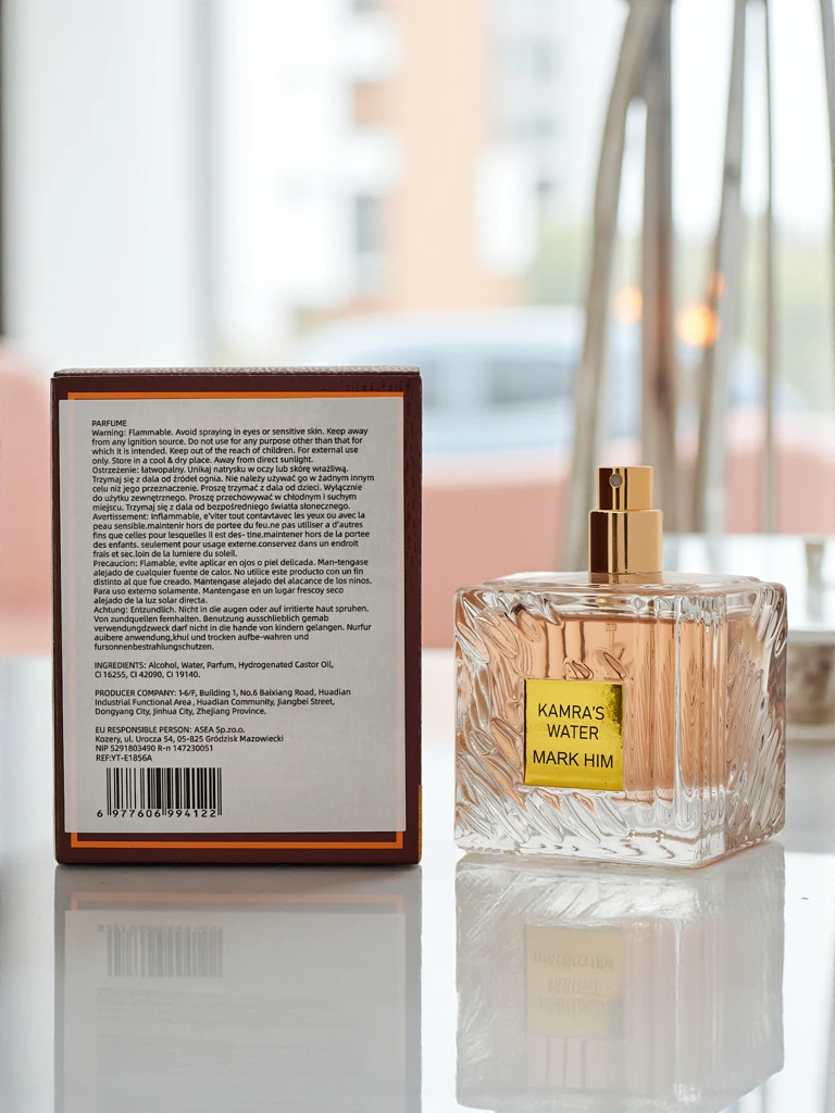 Kamra's Water - луксозна тоалетна вода за мъже
