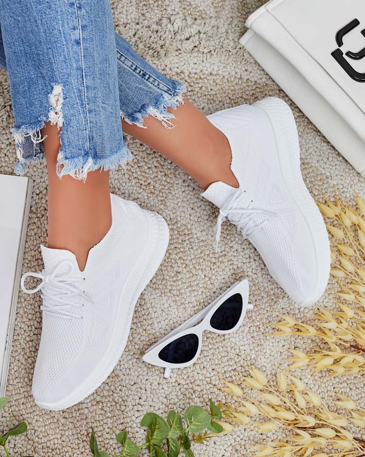 Royalfashion Дамски спортни обувки от плат Vobullo