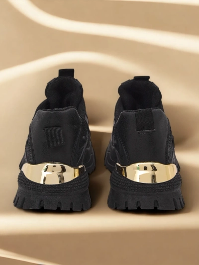 Stilosa Luma Черни Дамски Сникърси от Екологична Кожа