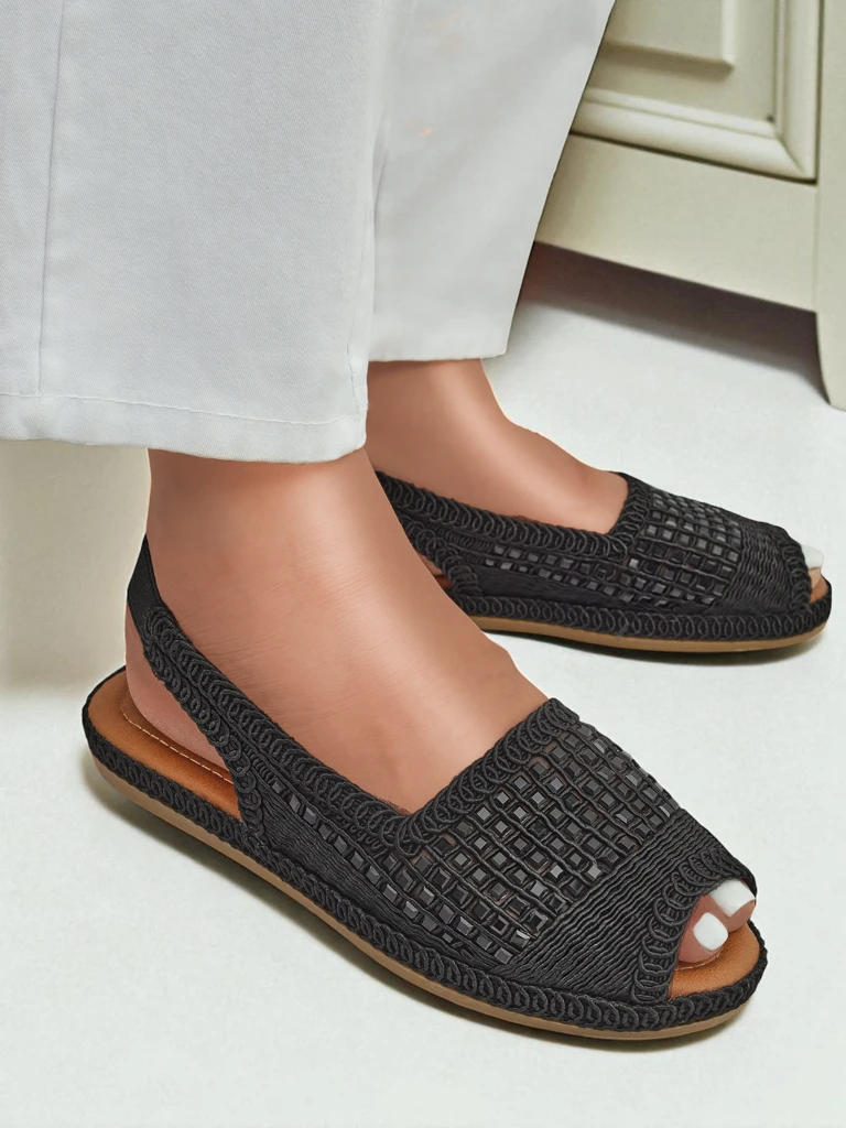 Дамски сандали, дамски еспадрили с камъчета Belle Sparkle