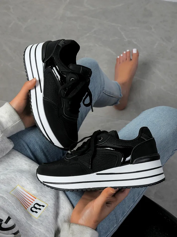 Royalfashion дамски платформи спортни маратонки Revided