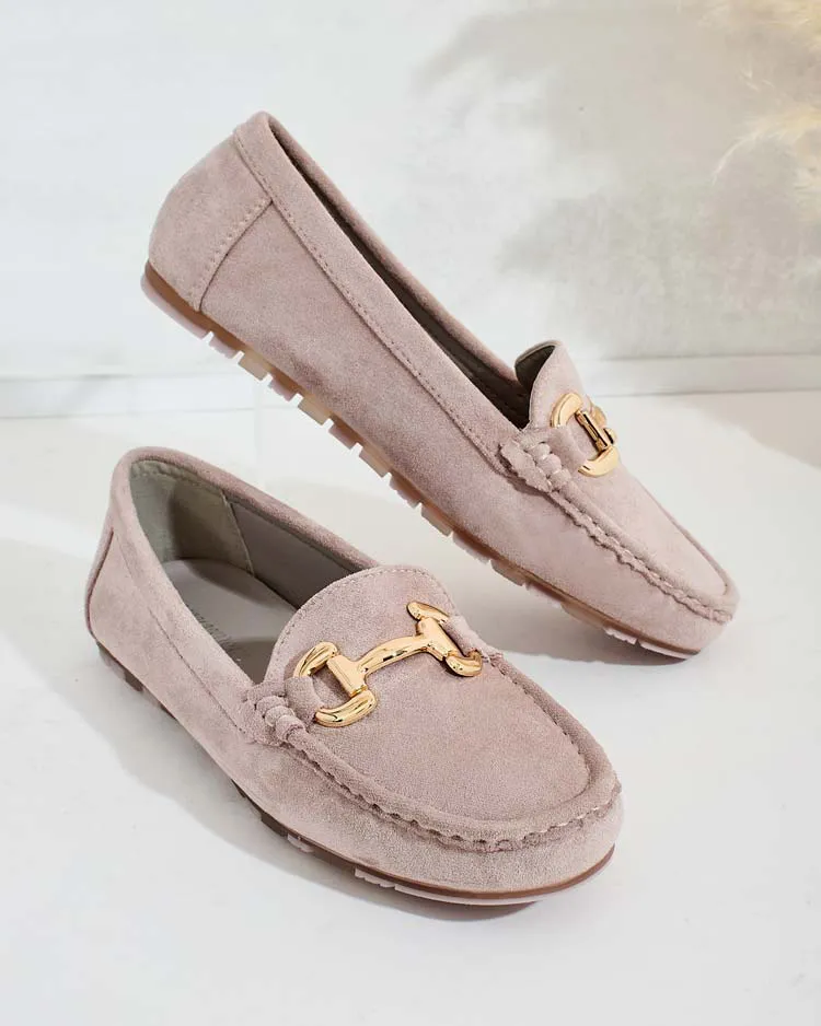 Royalfashion Елегантни дамски мокасини Вътрешна