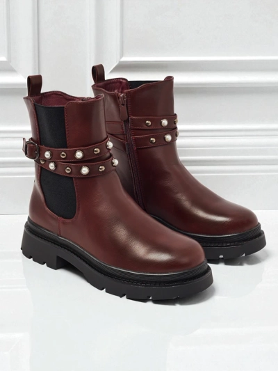 Високи дамски еко кожени боти Pearl Mist