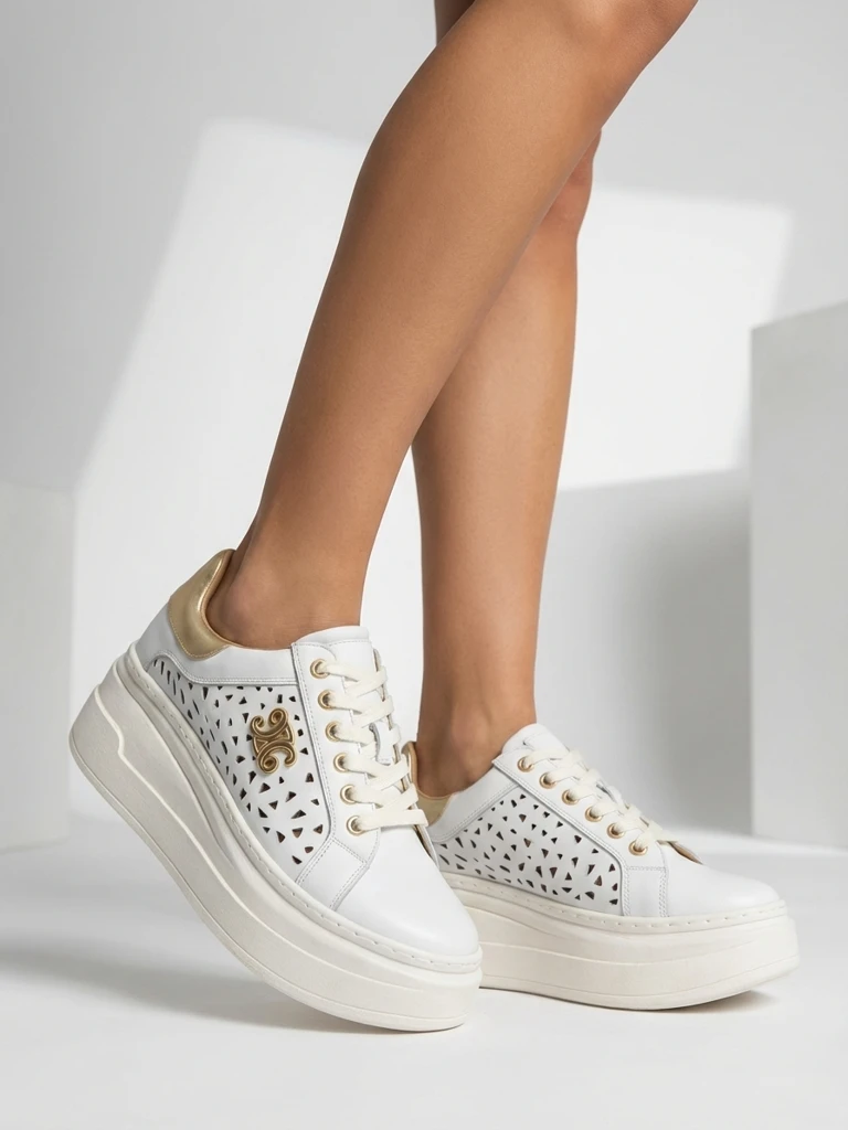 Royalfashion дамски спортни маратонки с перфорация Jovixi