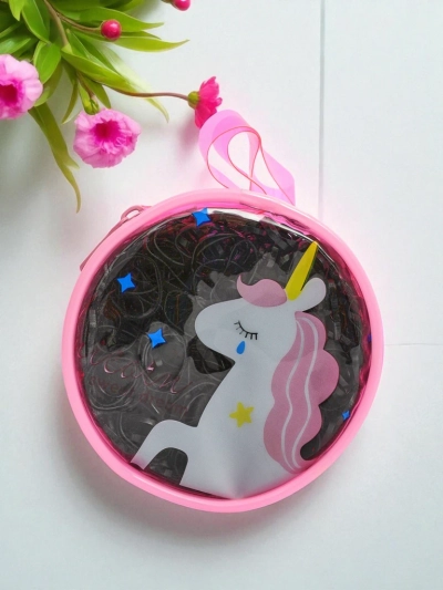 Royalfashion Многоцветни силиконови ластичета за коса в декоративна опаковка