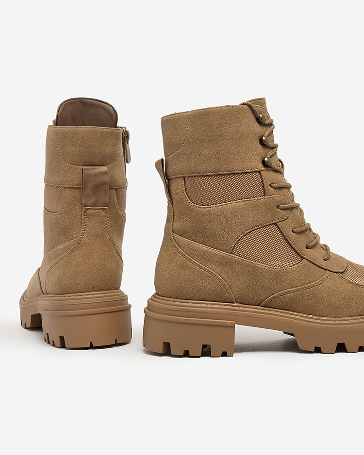 Royalfashion Women's Hovienta lace-up boots