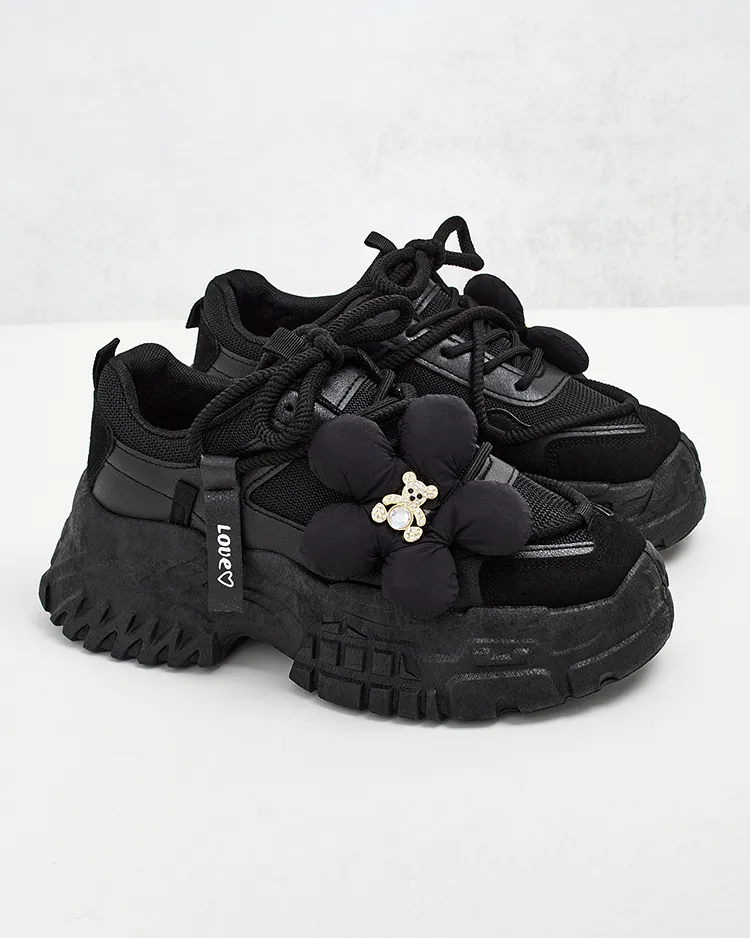 Royalfashion Дамски кецове на платформа Bereya