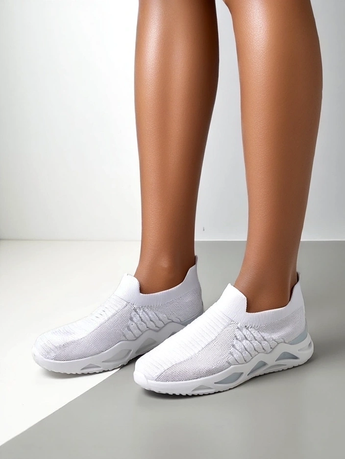 Обувки тип слип-он за жени Royalfashion с камъни Елавис