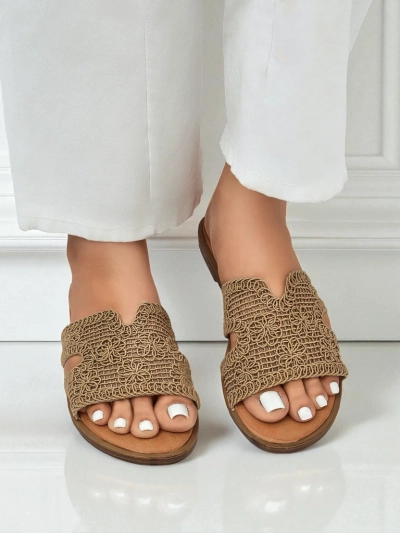 Rpyalfashion дамски сандали с декоративна каишка Braida