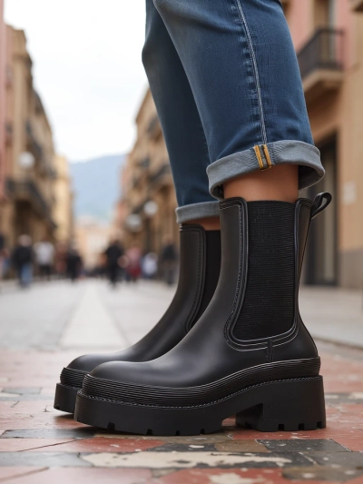 Royalfashion Дамски ботуши до глезена Nieziu