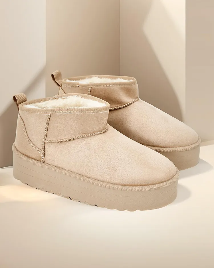 Royalfashion Къси зимни ботуши за жени Komano