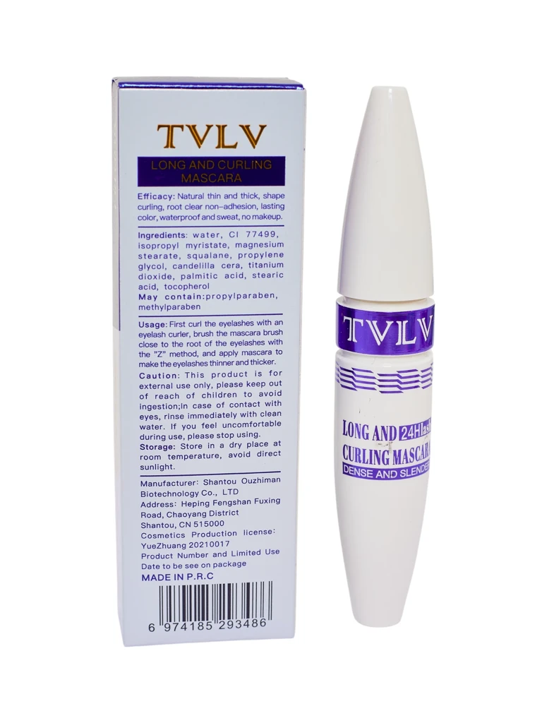 Водоустойчив спирала – извива и удължава миглите, 24-часова издръжливост